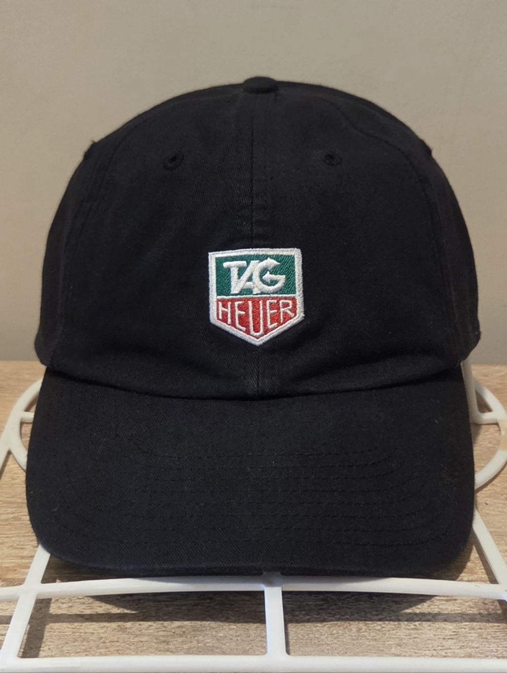 NWOT Nike Golf Tag Heuer Adjustable Strapback Hat - OSFA - Black